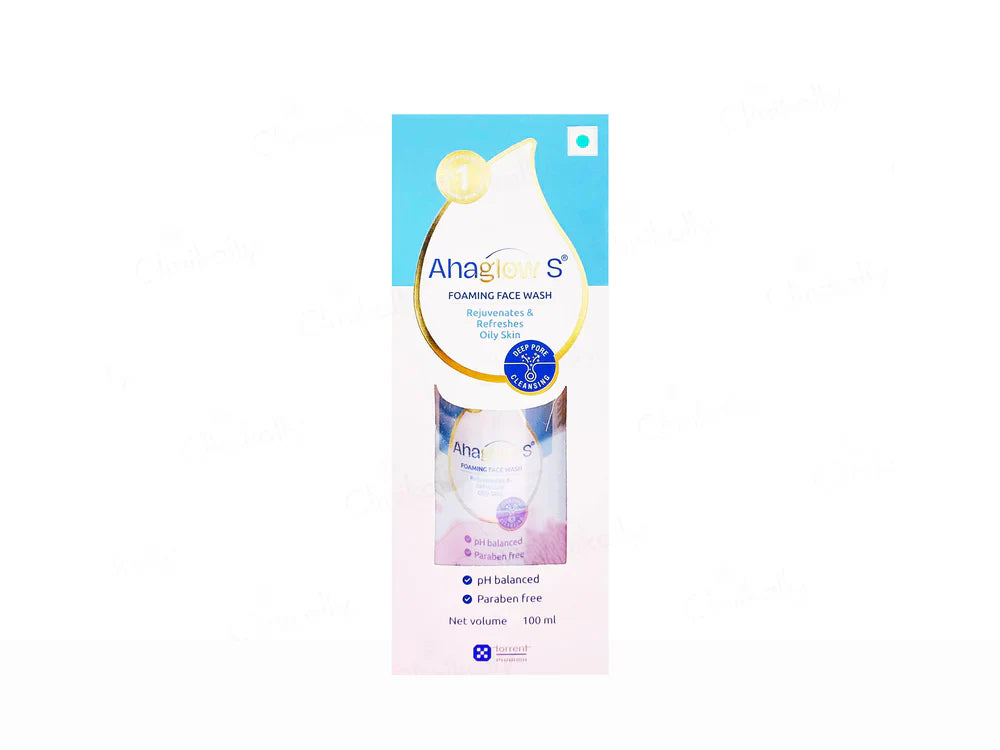 Ahaglow S Foaming Face Wash ( 100 ML )