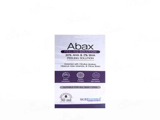 Abax 30% AHA & 2% BHA Peeling Solution(30 ml)