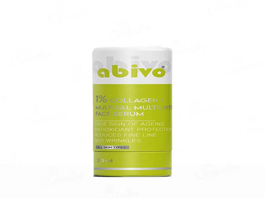 Abivo 1% Collagen + Multisal Multilayer Face Serum (30ml)
