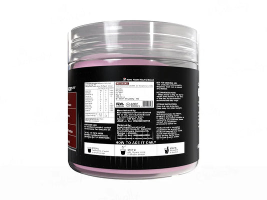 Ace Blend Rise Creatine Monohydrate Powder - Unflavoured (100 Servings )