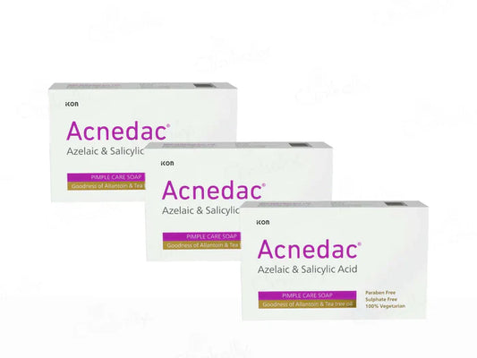 Acnedac Pimple Care Soap(3 x 75 gm)
