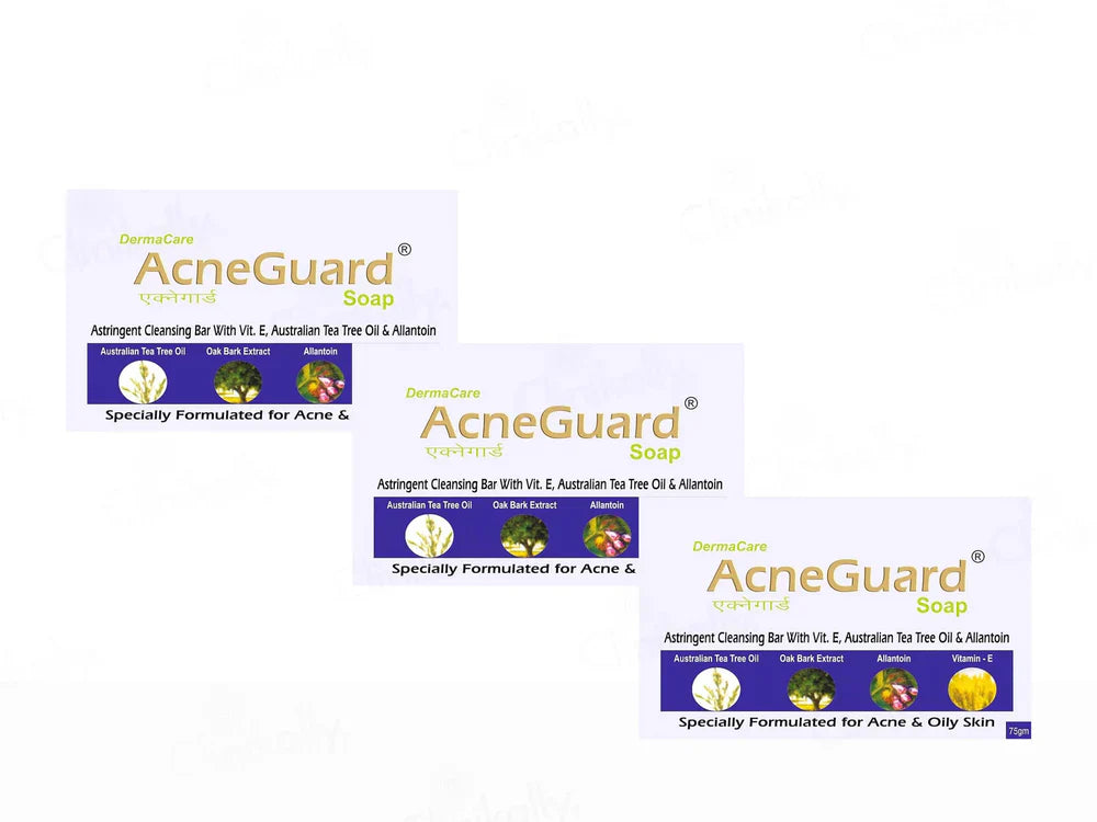 Acneguard Soap ( 3 x 75 gm )