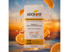 Adonis Adcross Anti Pollution Sunscreen Lotion SPF 50+ PA+++ (75 ml)