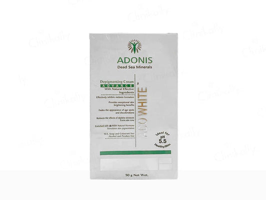 Adonis ADO WHITE Advance Depigmenting Cream (50gm )