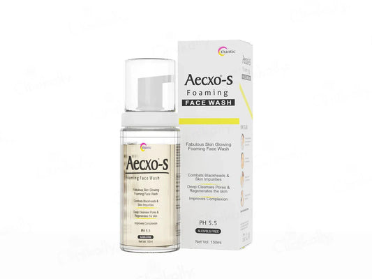 Aecxo-S Skin Glowing Foaming Facewash ( 150 ML )