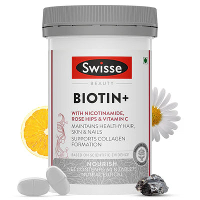 Swisse Beauty Biotin+ Tablet(60 Tablets)