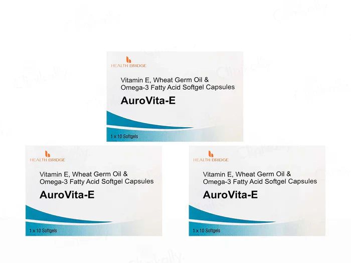 Aurovita-E Softgel Capsule(3 x 10 Capsules)