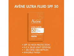 Avene Ultra Fluid Invisible Sunscreen SPF 50 (50 ml)