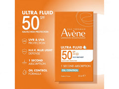 Avene Ultra Fluid Oil Control Sunscreen SPF 50 (50 ml)