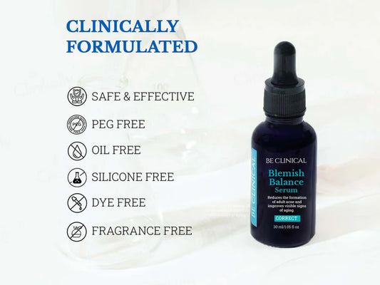 Be Clinical Blemish Balance Serum | For Menopausal skin (30ml)