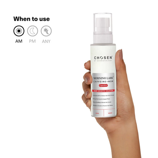 Morning Lark® Caffeine + MSM Hair Growth Solution (100ml)