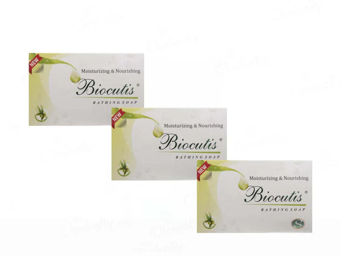 Biocutis Moisturising & Nourishing Bathing Soap(3 x 100 gm)