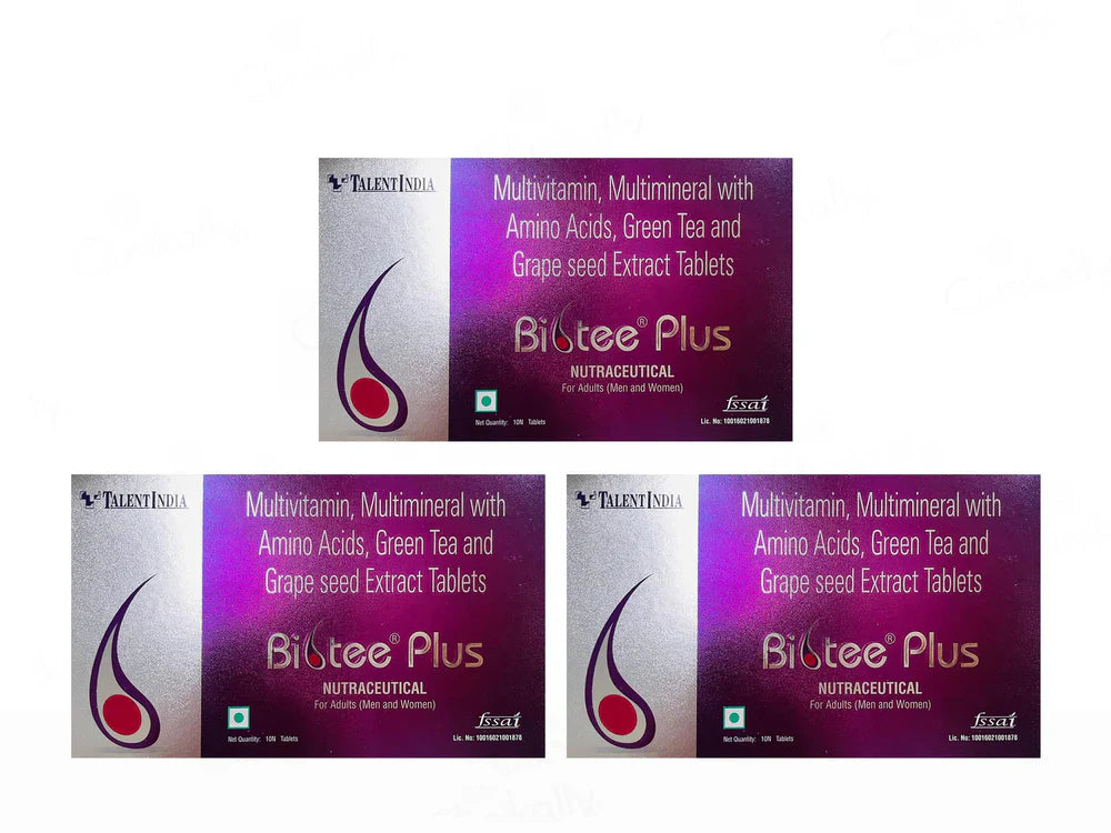 Biotee Plus Tablet ( 3 x 10 Tablets )