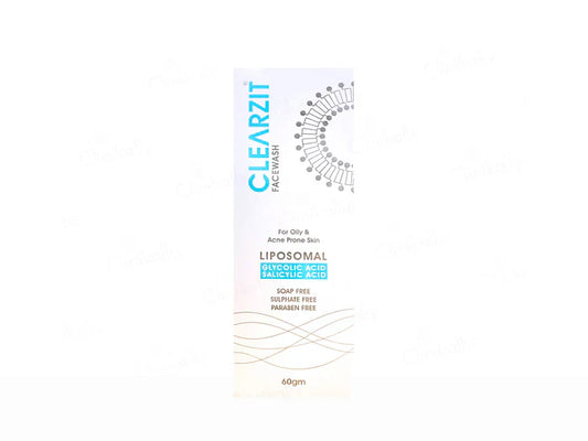 Clearzit Facewash For Oily & Acne Prone Skin(60 gm)