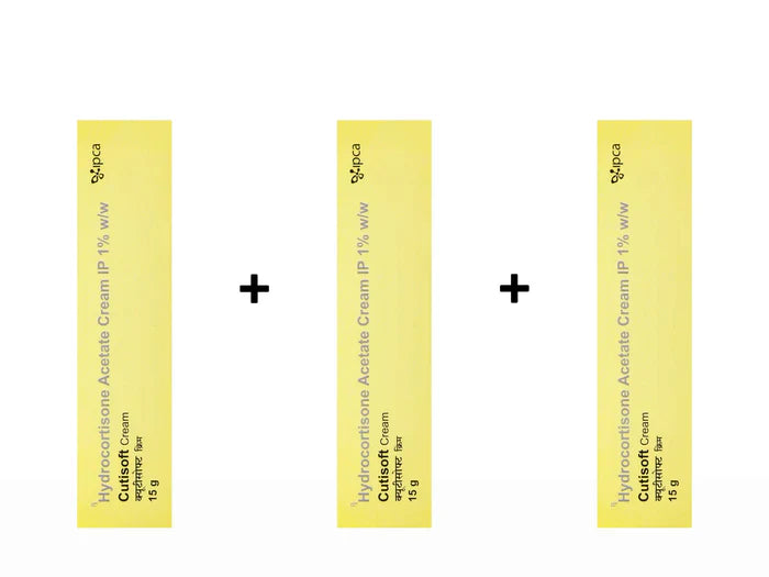 IPCA Cutisoft Cream(3 x 15 gm)