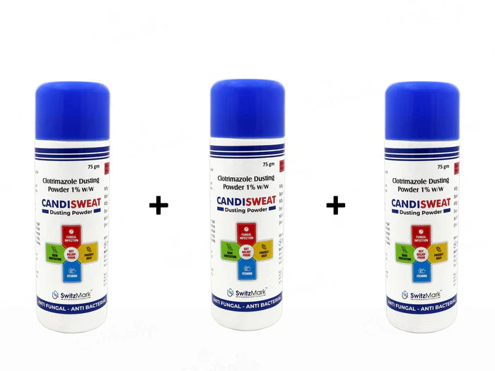 Candisweat Dusting Powder(3 x 75 gm)