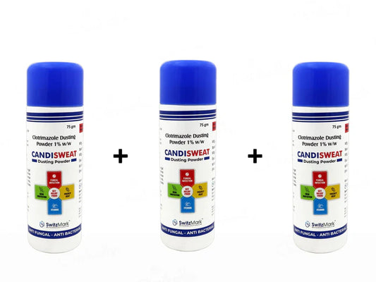 Candisweat Dusting Powder(3 x 75 gm)