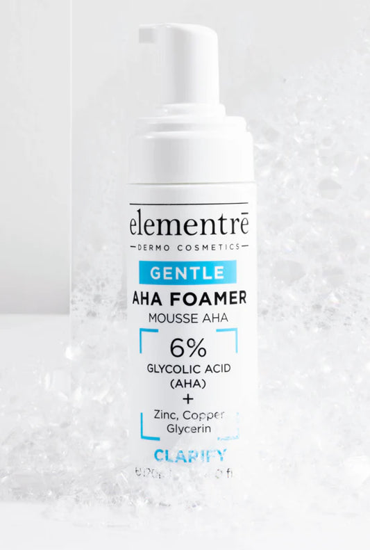 Elementre 6% AHA Foamer Gentle Exfoliating Cleanser (120ml)