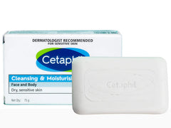 Cetaphil Cleansing & Moisturising Syndet Bar(75 gm)