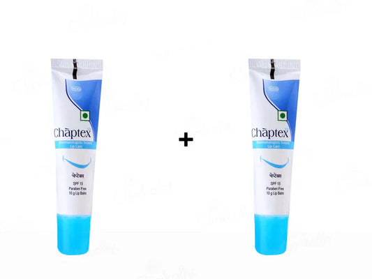 Chaptex Lip Care Lip Balm SPF 15(2 x 10 gm)
