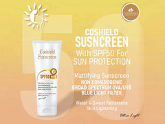 Cosderma Coshield Mattifying Sunscreen SPF 50 PA+++ ( 50 ML )