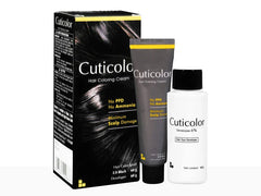 Cuticolor Hair Coloring Cream Black 2.0(120 gm)