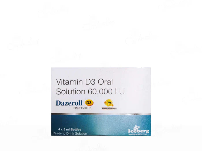 Dazeroll D3 Nano Shots(4 x 5 ml)