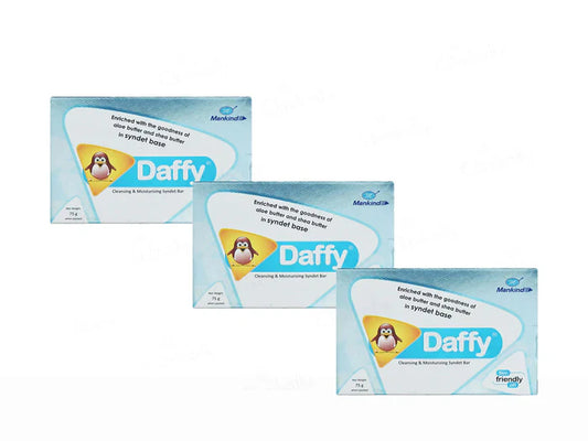 Daffy Baby Cleansing and Moisturising Bathing Bar ( 3 x 75 GM )