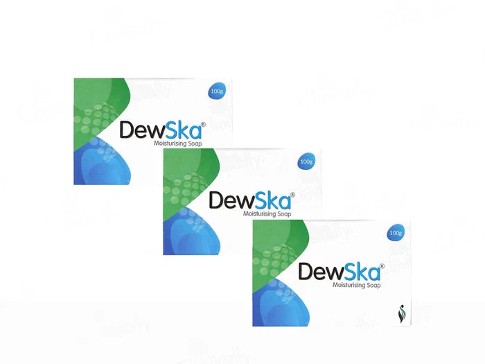 DewSka Moisturising Soap (3x100 GM )