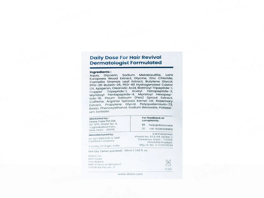 Diara Ronagen Penta-Peptide Hair Serum