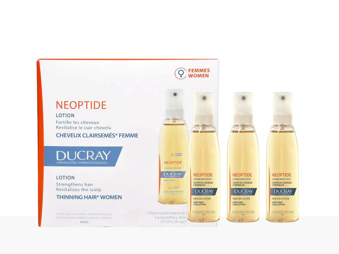 Ducray Neoptide Thinning Hair Lotion For Women (3x30 Ml )