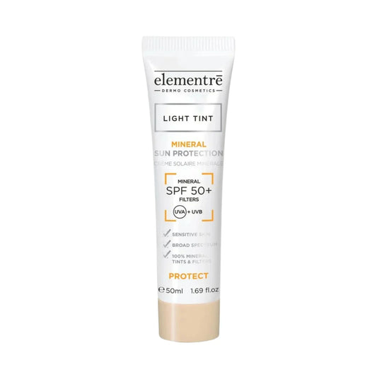Elementre SPF 50+ Mineral Sun Protection Light Tint (50ml)