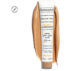 Elementre SPF 50+ Mineral Sun Protection Medium Tint (50ml)