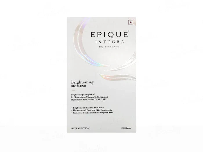 Epique Integra Brightening Bioblend Nutraceutical Tablet ( 10 Tablet )