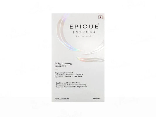 Epique Integra Brightening Bioblend Nutraceutical Tablet ( 10 Tablet )