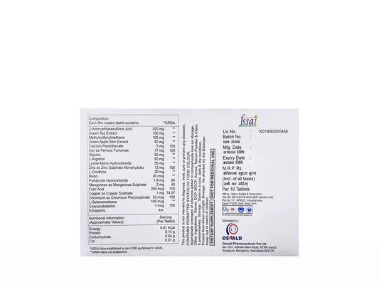 Folliwald Hair Revitalising Veg Tablet ( 10 Tablets )