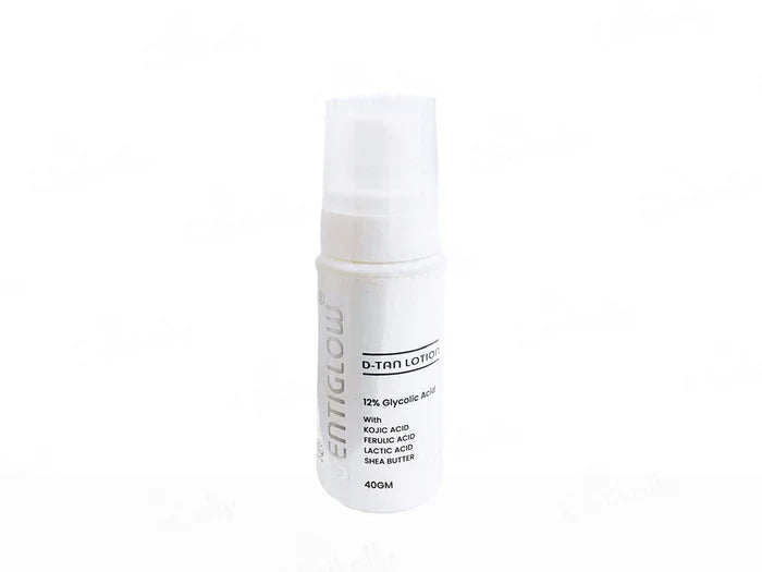 Gentiglow 12% Glycolic Acid D-Tan Lotion(40 gm)