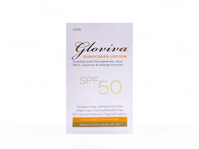Gloviva Sunscreen Lotion SPF 50(50 ml)