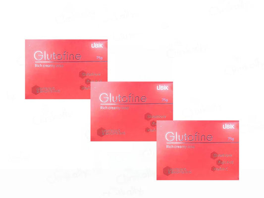 Glutafine Soap(3 x 75 gm)