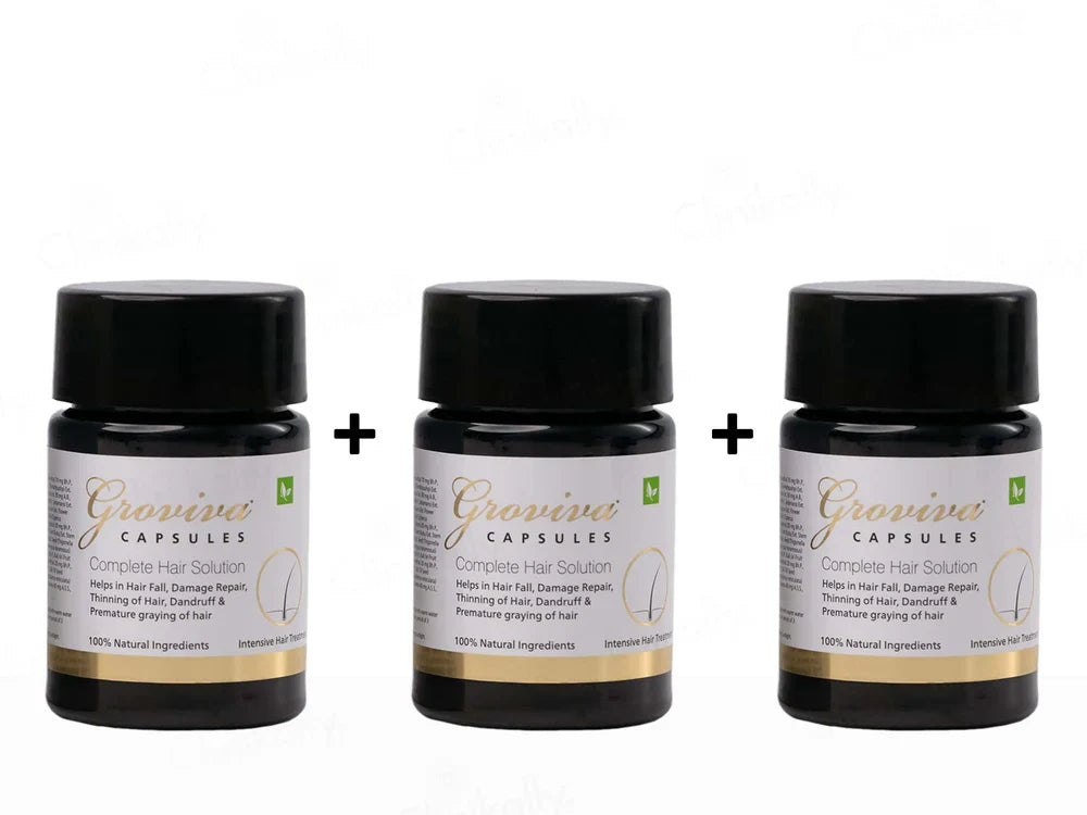 Groviva Complete Hair Solution Capsule (3 x 10 Capsules)