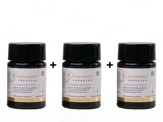 Groviva Complete Hair Solution Capsule(3 x 10 Capsules)