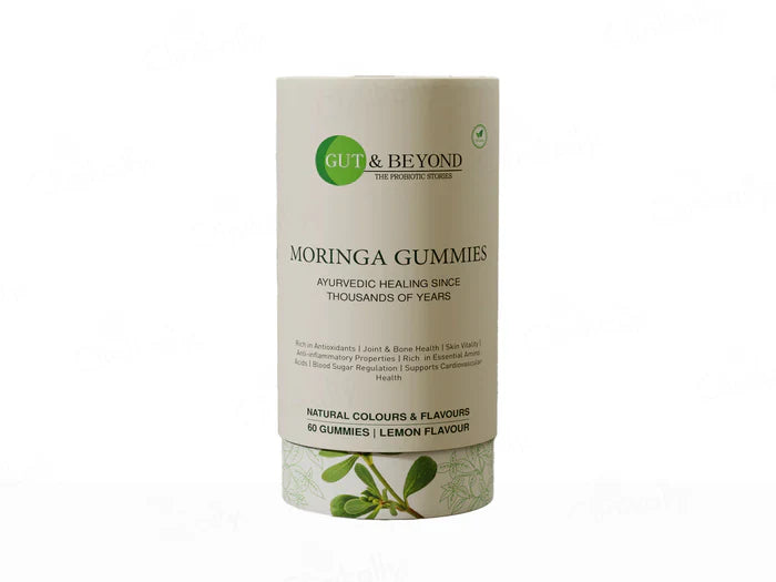 Gut & Beyond Moringa Gummies - Lemon Flavour(60 Gummies)