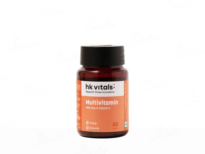 HK Vitals Multivitamin With Zinc & Vitamin C Tablet(30 Tablets)