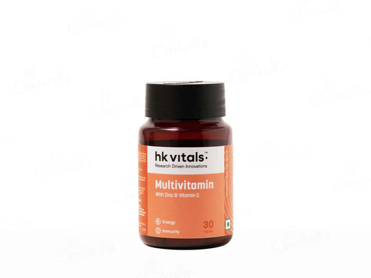 HK Vitals Multivitamin With Zinc & Vitamin C Tablet(30 Tablets)