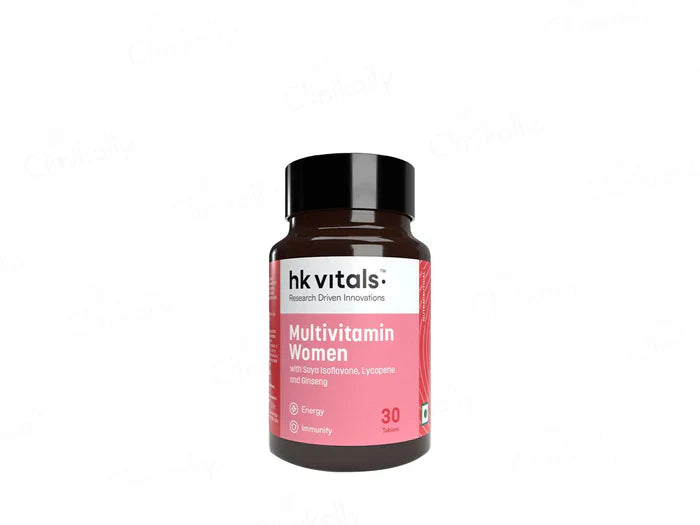HK Vitals Multivitamin with Soya-Isoflavones, Lycopene & Ginseng Extract Tablet For Women(30 Tablets)