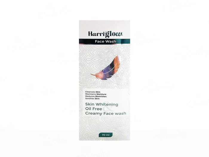 Harriglow Skin Whitening Oil Free Creamy Face Wash(70 ml)