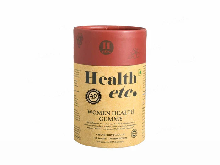 Health Etc Women Health Gummy - Cranberry Flavour(30 Gummies)