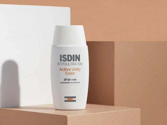 ISDIN Fotoultra 100 Active Unify Color Depigmenting Sunscreen SPF 50+ ( 50 ML )