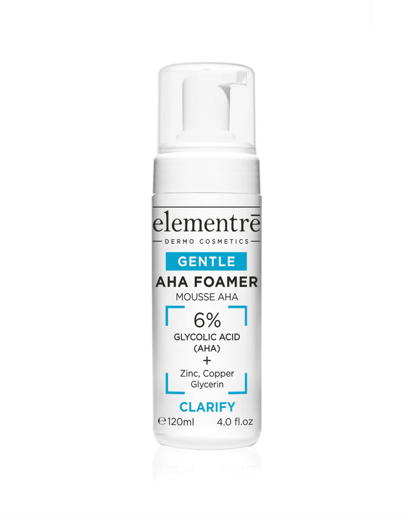Elementre 6% AHA Foamer Gentle Exfoliating Cleanser (120ml)