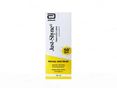 Just-Shyne Broad Spectrum Sunscreen Lotion SPF 50+ (50ml)